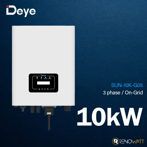 Τριφασικό On-Grid Inverter 10KW IP65 SUN-10K-G05