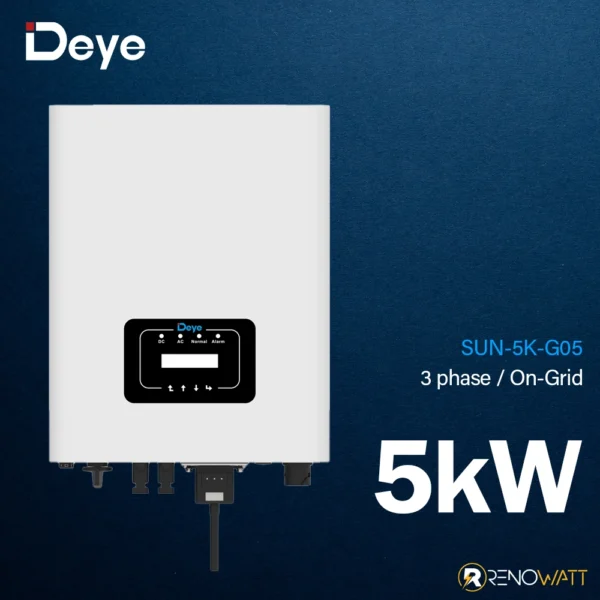 Τριφασικό On-Grid Inverter 5KW IP65 SUN-5K-G05