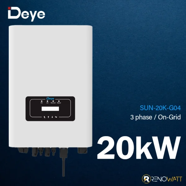 Τριφασικό On-Grid Inverter 20KW IP65 SUN-20Κ-G04