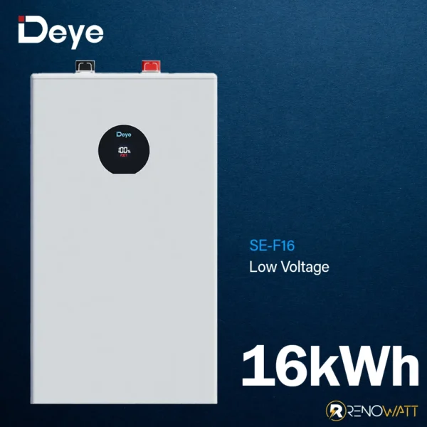 Μπαταρία LiFePO4 16KWh 51.2V 314Ah DEYE SE-F16