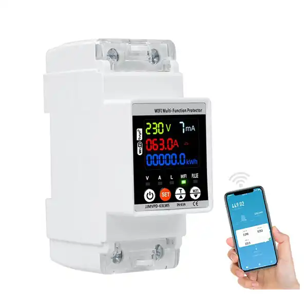 Επιτηρητής Τάσης Μονοφασικός 63Α Ψηφιακός WiFi