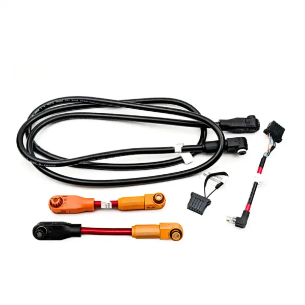 Connection cables set for HVB750/100A with batteries Deye BOS-G PRO